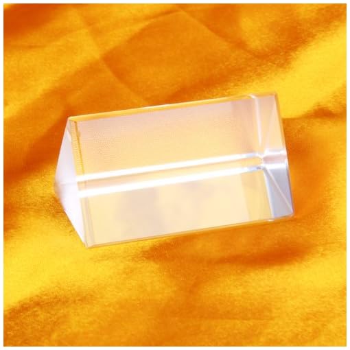 Physics Teaching Precision Optical Glass Prism--Can Reflect Seven-Color Sunlight / Often Used to Teach Children to Explore the Mysteries of Light, Stimulate A Child's Thirst for Knowledge - Image 6