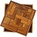 Solid Pentominoes - Wooden Brain Teaser Puzzle
