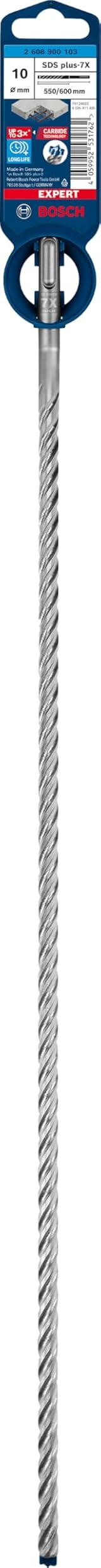 Bosch EXPERT SDS plus-7X Hammer Drill Bit 10 mm Carbide 550 mm 600 mm view 2