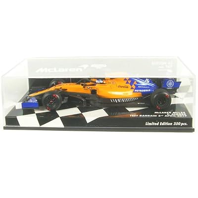 Minichamps 537194314 1:43 McLaren MCL34 Fernando Alonso #14 Test Bahrain F1 2019, Multi