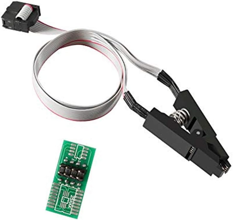 Organizer SOIC8 SOP8 Test Clip For EEPROM 93CXX / 25CXX / 24CXX in-circuit programming(Single clip)
