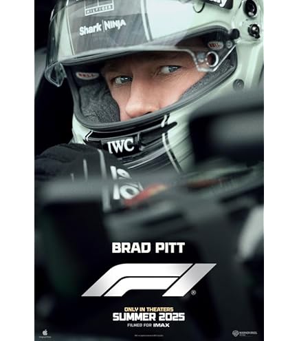 Amazon.com: F1 FORMULA ONE MOVIE POSTER INTL 2 Sided