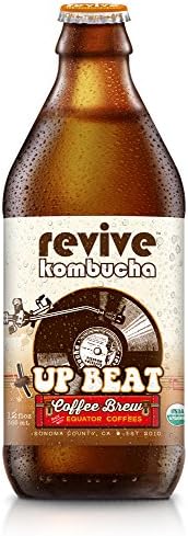 Revive Kombucha Up Beat Coffee Brew Kombucha, 12 oz