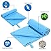 SiFREE 3 Packs Microfiber Towel, Fast Drying Gym Towels with Mesh Bag for Sports Travel Yoga Beach Swim