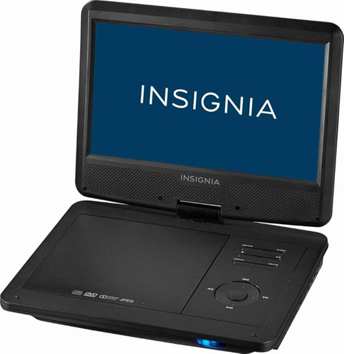 Amazon Com Insignia 10 Portable Dvd Player With Swivel Screen Ns P10dvd18 Electronics