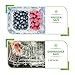 Prep Naturals Glass Meal Prep Containers Glass 2 Compartment (3 Pack) - Glass Food Storage Containers - Glass Storage Containers with Lids - Divided Glass Lunch Containers Food Container 24 Ounce