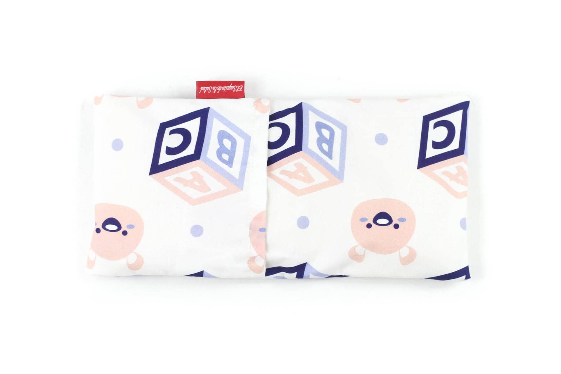 Thermal Baby Seed Bag, Heats in the Microwave and Helps Relieve Infant Colic Pain with Washable Cover (Bears)