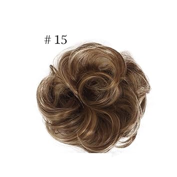 Hair Bun Extensions 35 Colors Synthetic Wavy Curly Amazon Com