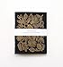Gold Foil Pair of Pocket Notebooks - Everyday Notebooks - Set of 2