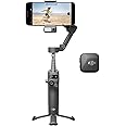 DJI Osmo Mobile 7P + Mic Mini TX (Infinity Black), Gimbal Stabilizer for iPhone, Android, Native Tracking, Audio Reception, Lighting, 3-Axis Phone Gimbal, Built-in Extension Rod & Tripod