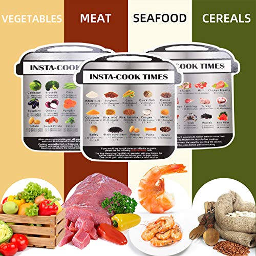 25 pieces Pressure Cooker Accessories Set Compatible with Instant Pot 6 qt 8 Quart- Steamer Basket, Springform Pan, Stackable Egg Steamer Rack, Egg Beater, Silicone Trivet Mats & More
