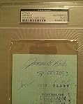 Boston Red Sox Jim Rice Signed Autoghraph Payroll Check Rare - PSA/DNA Authentic Slabbed Coa