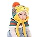 FEITONG Autumn Winter Baby Kids Girls Boys Warm Woolen Coif Hood Scarf Caps Hats