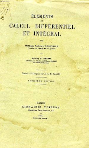 Download Elements de calcul differentiel et integral PDF