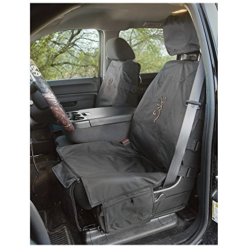 Browning black tactical low-back bucket seat cover (camo buckmark…