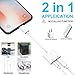 Lightning Audio Charger Adapter Jack Dongle Adaptor for iPhone 7/7P/8/8P/X/10.Headphone Jack  Aux to 3.5mm Audio Converter and Charging Adaptor. Jack Splitter Cable Accessories Support iOS 10.3-11.4