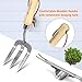 WORKPRO Garden Tools Set, 7 Piece, Stainless Steel Heavy Duty Gardening Tools with Wooden Handle, Including Garden Tote, Gloves, Trowel, Hand Weeder, Cultivator and More-Gardening Gifts for Women Menthumb 3