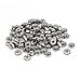 uxcell a16062700ux0799 Kep Nut 4#-40 304 Stainless Steel Female Thread Kep Hex Head Lock Nut 100Pcs
