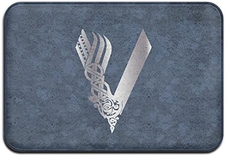 VDSEHT Vikings Tv Show Platinum Style Non-slip Doormat