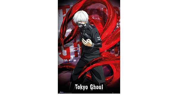 Amazon Com Tokyo Ghoul Poster Ken Kaneki 24 X36 Posters Prints