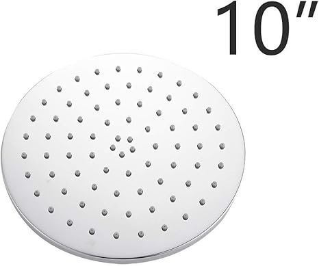 Amazon Ciencia 10インチ シャワーヘッド セ オーバーヘッド ステンレス 水圧 アップ 強い シャワー レインシャワーヘッド 節水 高 水圧 降雨型 高品質 127a シャワーヘッド ホーム キッチン オンライン通販