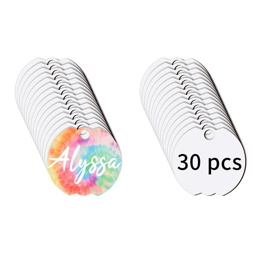 Rensimote Sublimation Hardboard Name Plates Blanks Tumbler Name for, Sublimation 40 OZ Tumbler 30 PCS