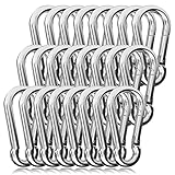 EPHECH 60PCS 3" Heavy Duty Spring Snap Hook, M8