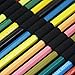 Colored Pencils 48 Assorted Water Coloring Set with Pencil Bag Pouch Wrap Drawing Pencil Rolls Up Case for adult kid Artists Sketch school (48 pencils+pouch(Rose Clock))