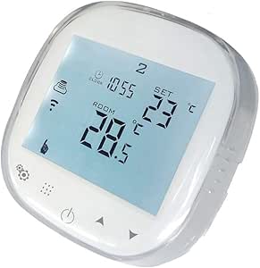 Sunlera - Calentador eléctrico de Pared (WiFi, Pantalla táctil