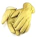 Northstar Mens Full Grain Tan Deerskin Gloves Lined 40 gram 3M Thinsulate 013T