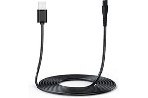 LNAUY USB Charging Cord Compatible with Skull Pitbull, Palm, Butterfly Kiss and Beast Clipper PRO Shaver, Charger Adapter for Skull Pitbull Gold, Platinum, Silver Razor Cord