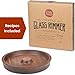Cork & Mill Margarita Salt and Sugar Rimmer for Cocktails, The Original Acacia Wood Bar Glass Rimmer for Drinks, Salt Tray for Large Margarita Glasses up to 5.5 Inches Wide