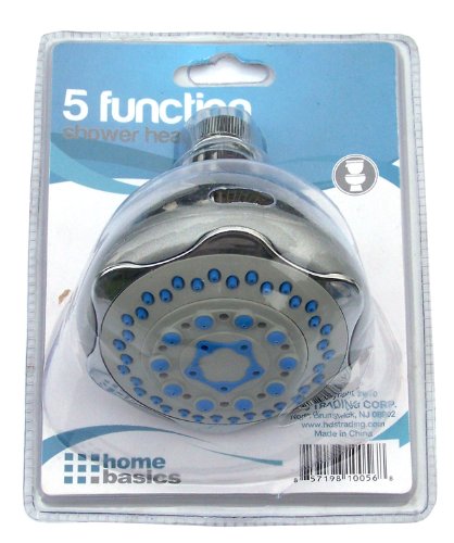 Sunbeam SH10056 5 Function Showerhead-Chrome-4-Inch Diameter