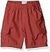 The Children's Place Baby Boys' and Toddler Pull On Cargo Shorts, Hampton Red Single, 3T