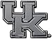 Kentucky Wildcats  Premier Chrome Metal Auto Emblem