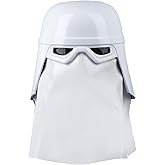 Evere White Full Head Deluxe Cosplay Helmet Props for Halloween Collectible Home Decoration