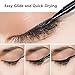 Stay All Day Waterproof Eyeliner by Docolor Liquid Eye Liner Gel Quick-Dry Eyeliner Pen-Black