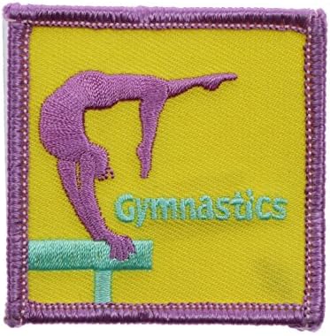 Gymnastics 2 inch patch Ava0194