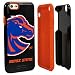 NCAA Boise State Broncos Hybrid Case for iPhone 6, Black, One 6