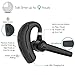 Bluetooth Headset Wireless Earpiece for Cellphones - Ear Piece Hands Free Earbuds Headphone w/Mic, Noise Cancelling for iPhone/Samsung Cellphone Driving DAROMAX B1c