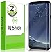IQShield Screen Protector Compatible with Samsung Galaxy S8 Plus (S8+)(2-Pack)(Not Glass)(Not Case Friendly)(Edge to Edge) LiquidSkin Anti-Bubble Clear TPU Film