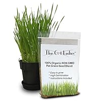 100% Organic Cat Grass Seed (Non GMO)