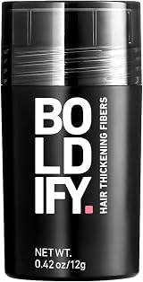 Boldify Hair Fibres 12g Medium Brown - Fuller Looking Thin Hair view 1