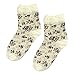 Wrapables Women’s Vintage Floral Posies Socks (Set of 5)