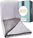 Multi-Relief Weighted Blanket - 100 Night Risk-Free Trial - Supports Healthy Sleep & Can Help Reduce Stress - Includes Premium Super Soft & Washable Cover - 15LBs - Adult Queen Size - Heavy Blanket