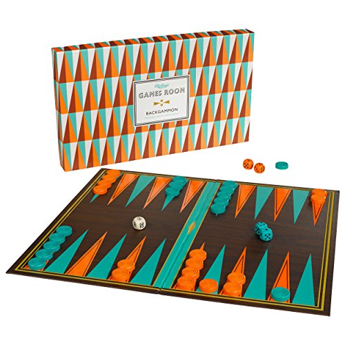 Ridley's Backgammon Classic Board Game for Kids and Adults