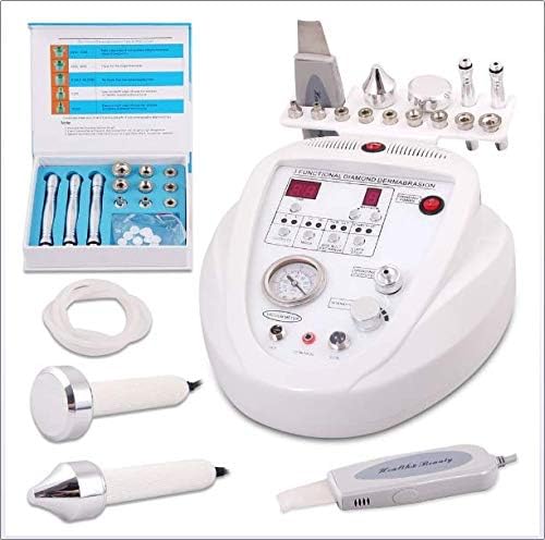 Deep Cleaning Facial Table Top Facial Machine Skin Care Equipment Diamond Microdermabrasion with Sonophoresis Professional Skin Care Exfoliating Beauty Machine & Cold and Hot Hammer Safe Effective