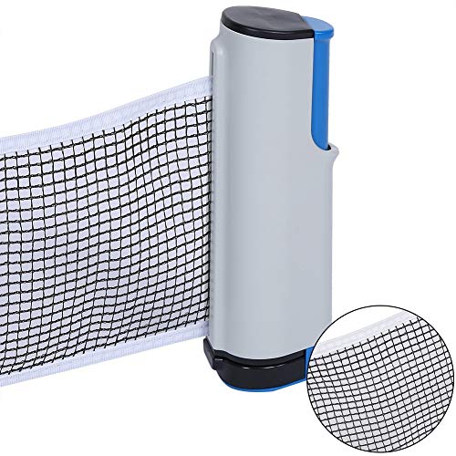 Vobor Table Tennis Net Ping Pong Net Retractable Durable Accessory Outdoor Adjustable