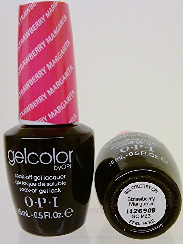 Gelcolor - Soak Off Gel Nail Polish .5oz/15ml opi Series 2 GC M23 Strawberry Margarita