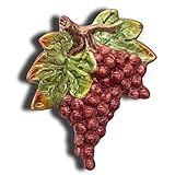 Italian kitchen decor - Ceramics Bordeaux grape